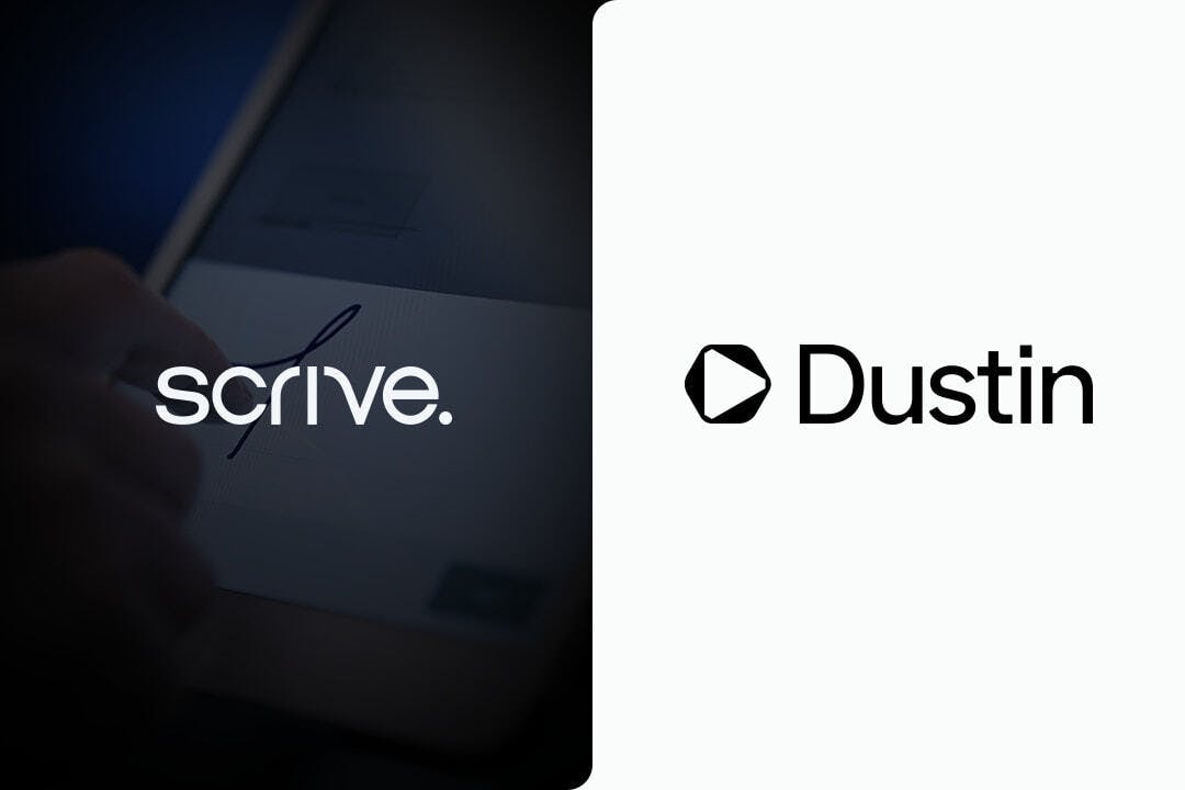 Dustin partners with Scrive